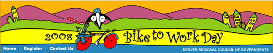 bike to work day. free donuts and snacks from tee and cakes